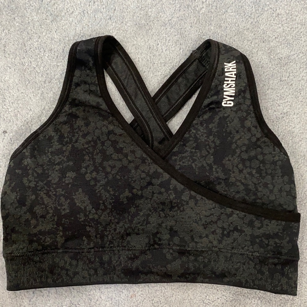 Gymshark adapt animal print sports bra